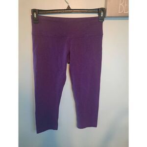 Lululemon Align Purple High Rise Crop Legging size 6